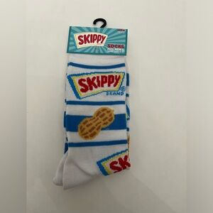 Skippy Peanut Butter Socks Fits Men’s Shoe Size 6-12